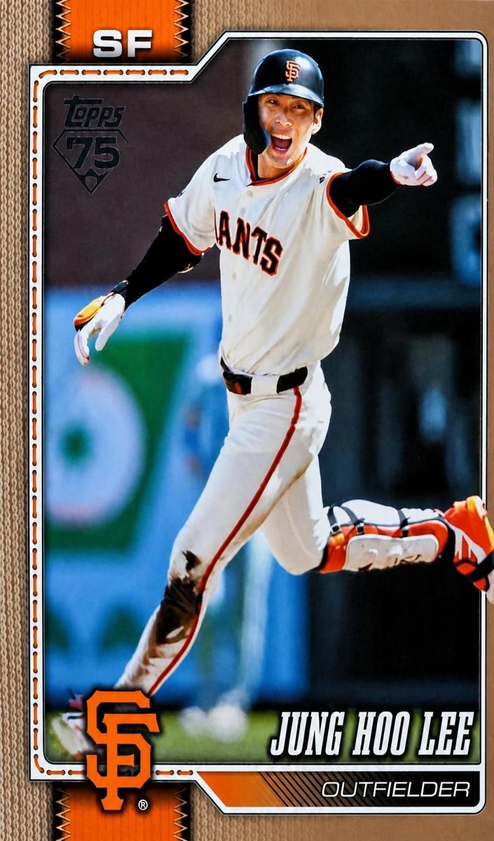 2026 Topps Series 2 Jung Hoo Lee #541 card