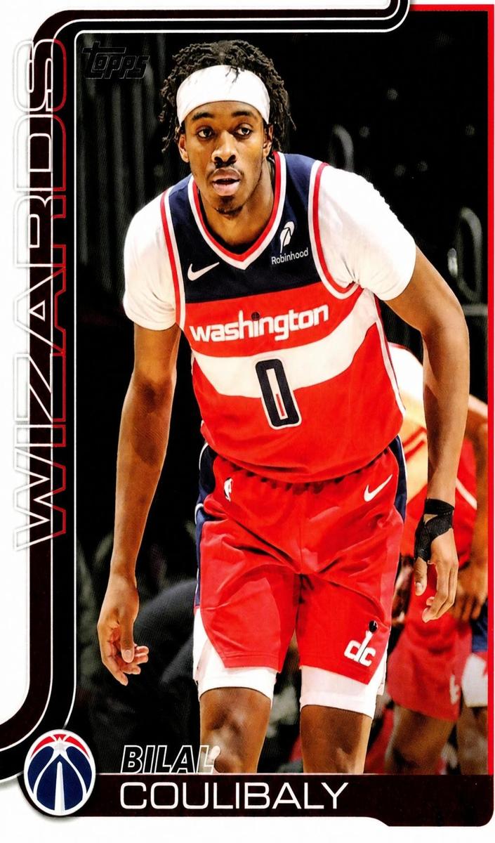 Bilal Coulibaly 2025 Topps Basketball card