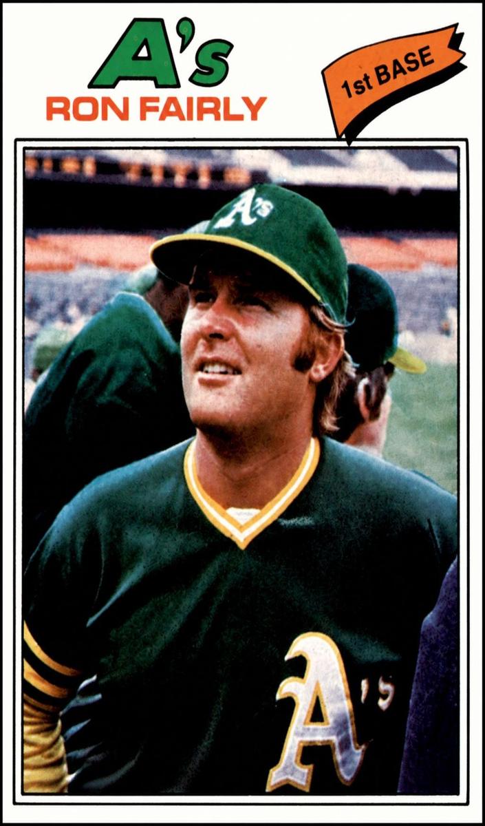 1977 Topps Ron Fairly #127 card