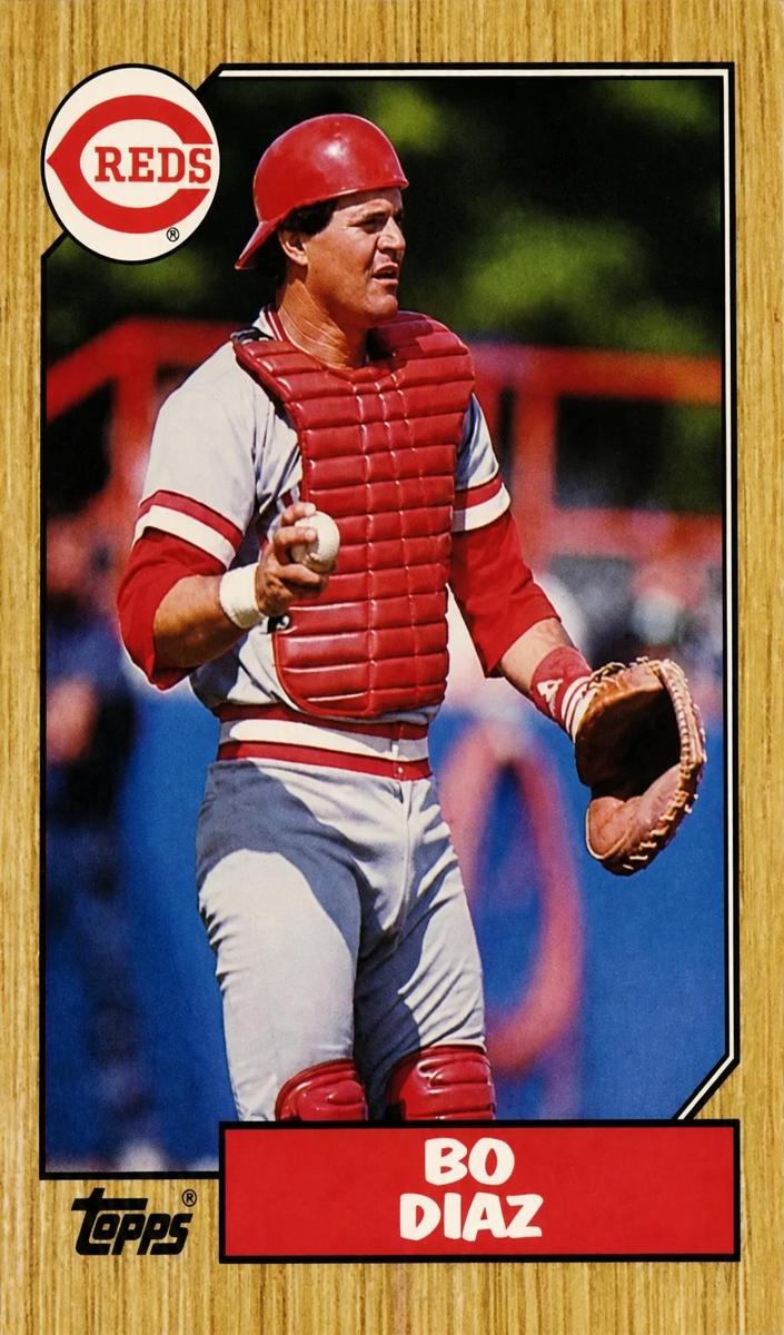 1987 Bo Diaz #41