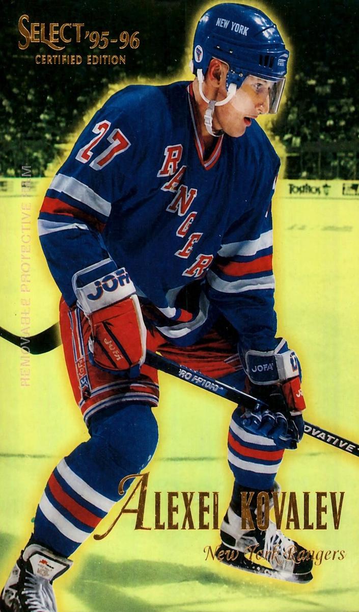 1995 Select Certified Alexei Kovalev [Mirror Gold] #88 card