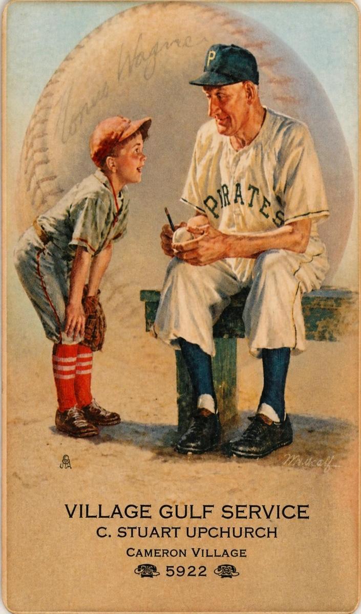 1953 Honus Wagner [10 of Spades] #NNO