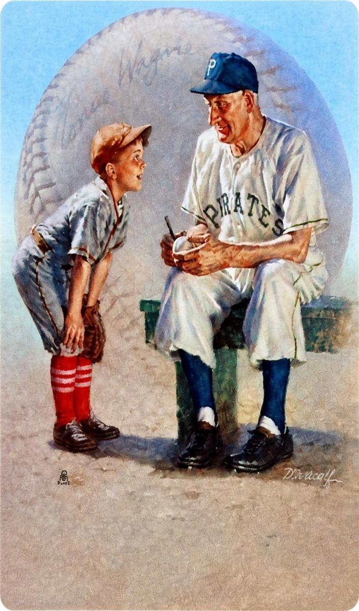 1953 Honus Wagner [10 of Clubs] #NNO
