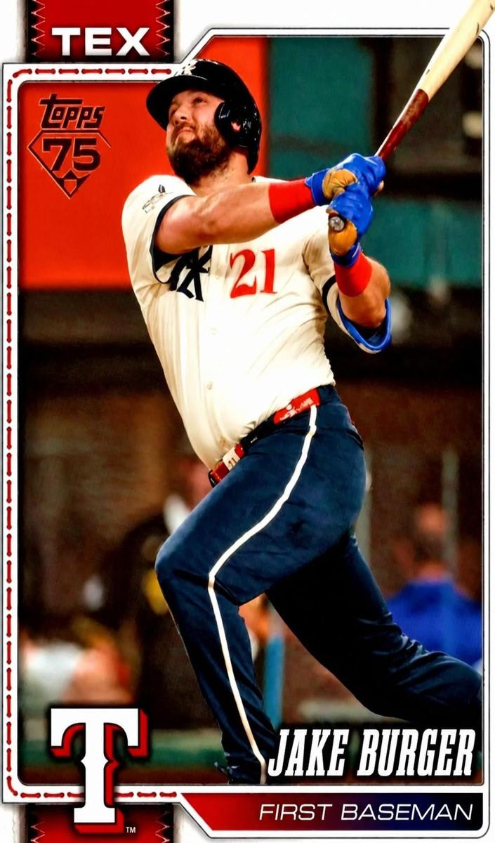 Jake Burger 2026 Topps Baseball card