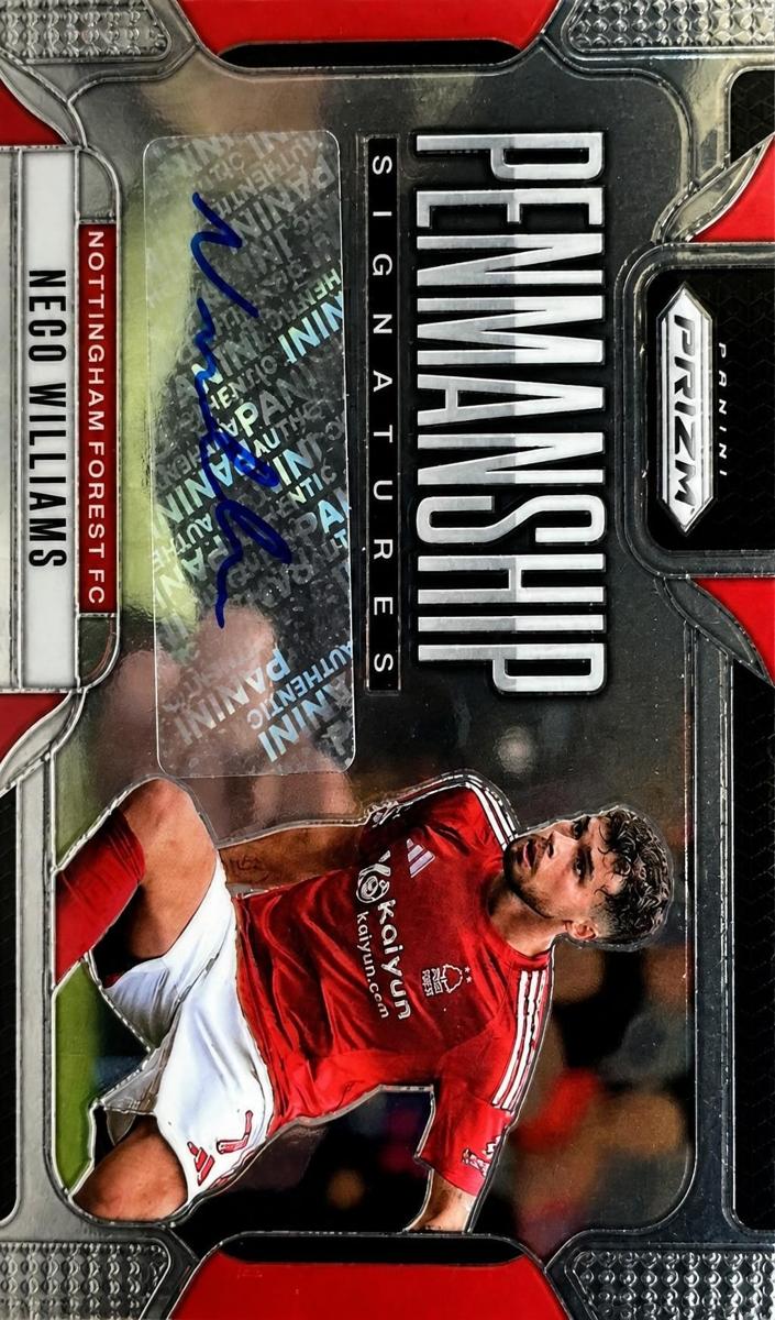 2024 Panini Prizm Premier League Neco Williams #P-NW card