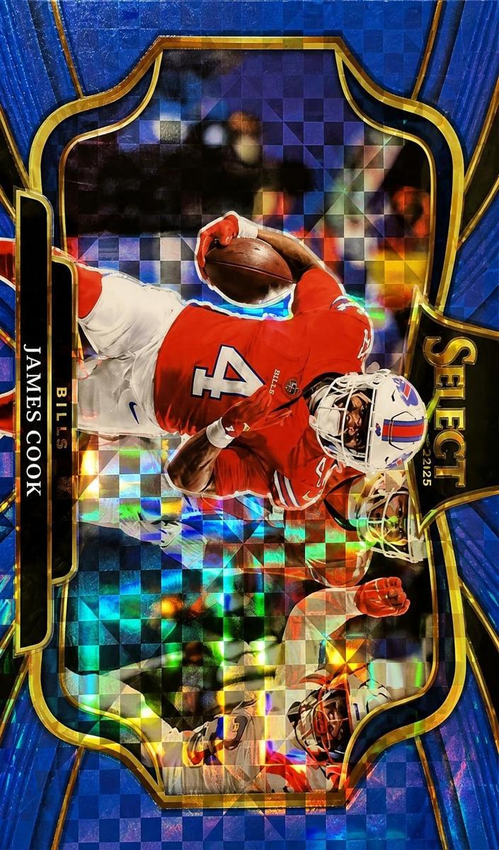 James Cook 2025 Select Football card