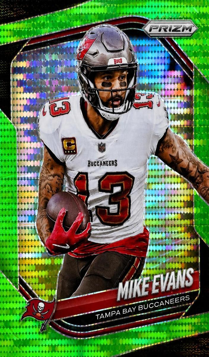 Mike Evans 2025 Prizm Football card