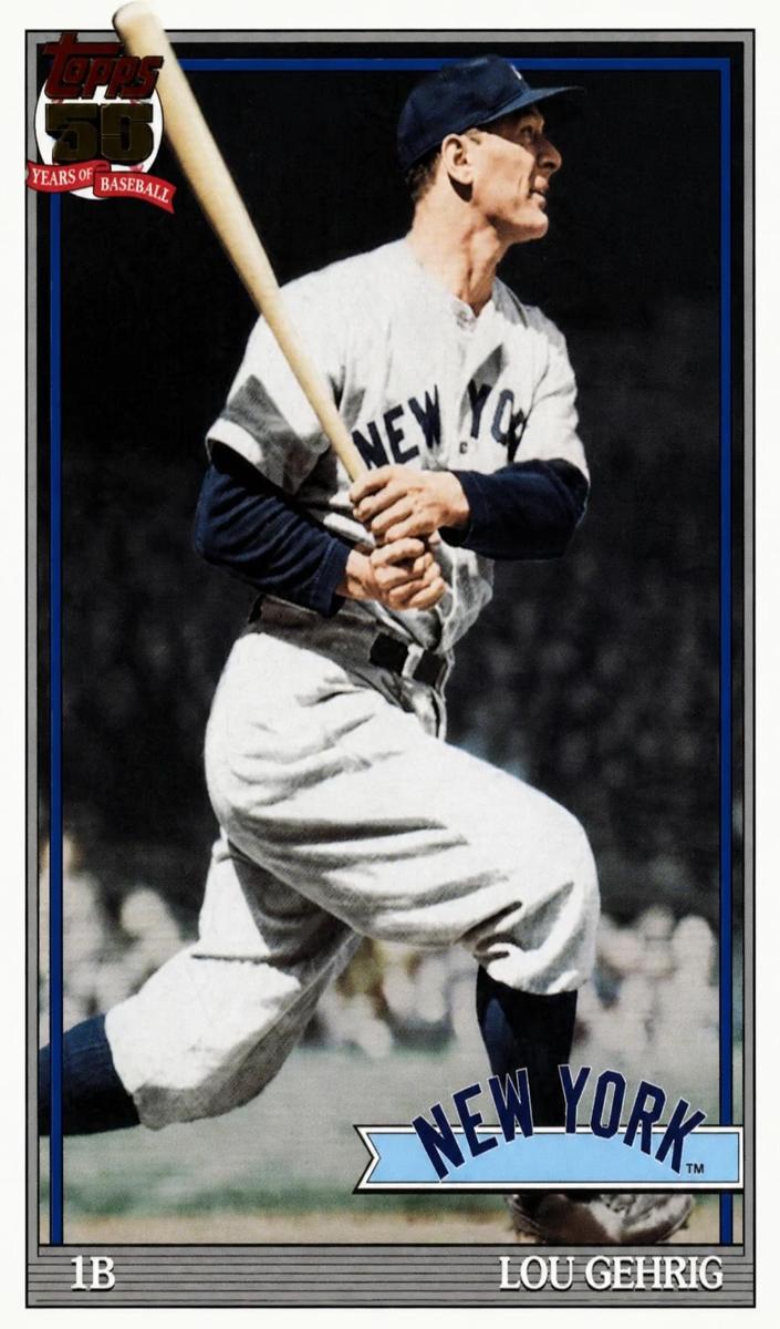 Lou Gehrig 2026 Topps Baseball card