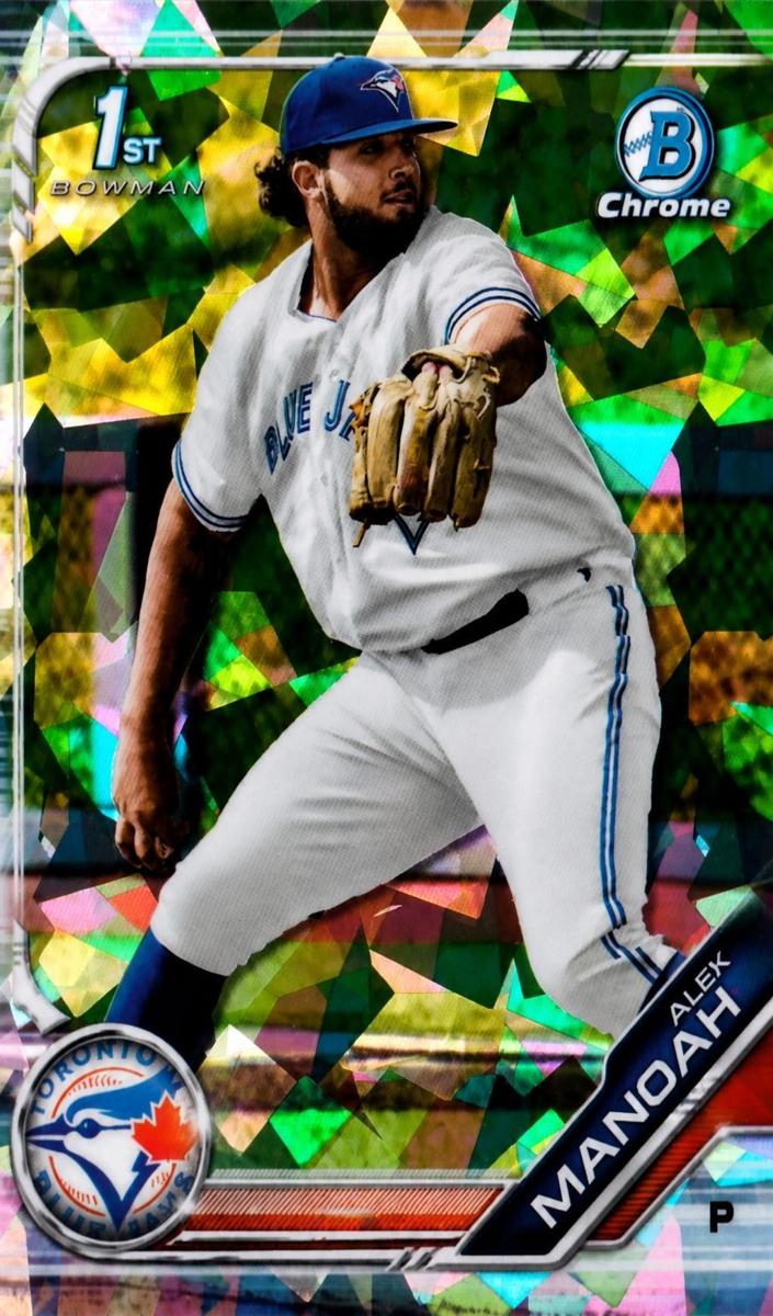 2019 Bowman Chrome Draft Sapphire Alek Manoah #BDC-3 card