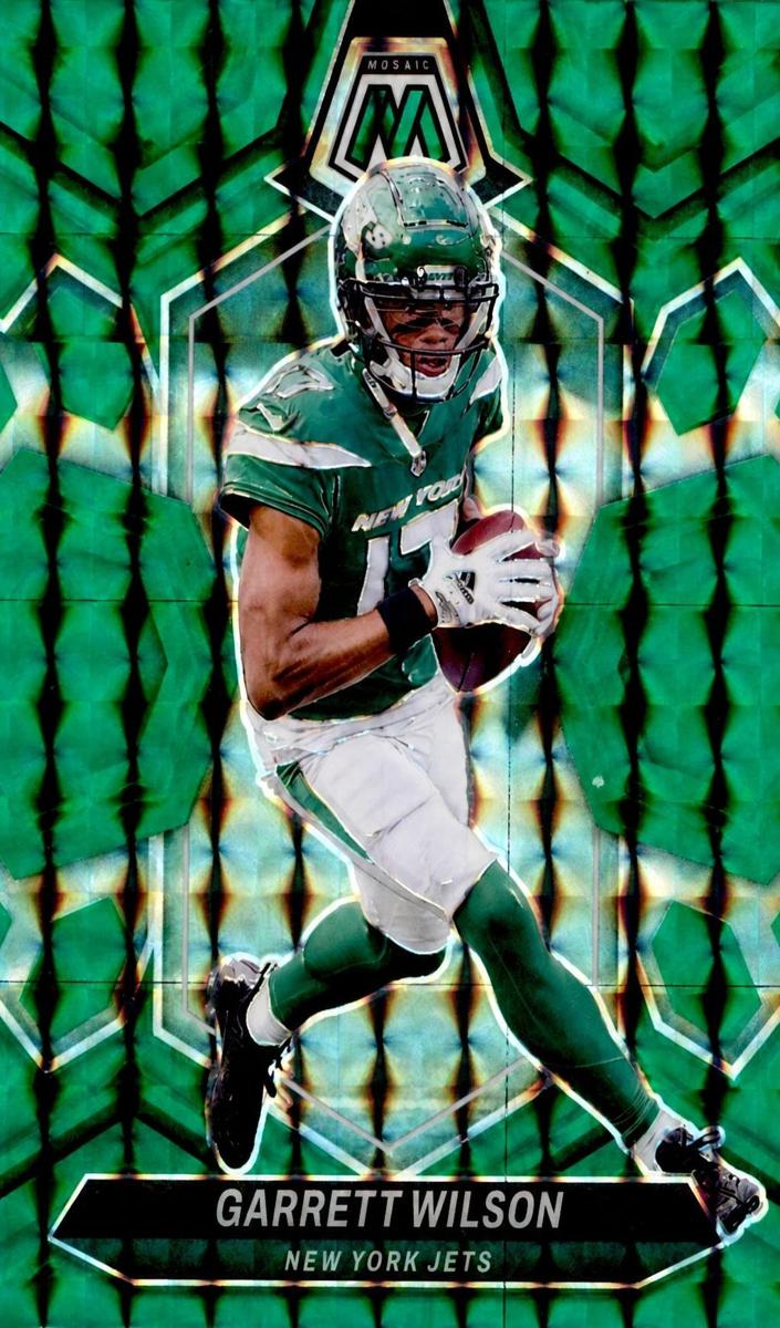 Garrett Wilson 2024 Mosaic Football card
