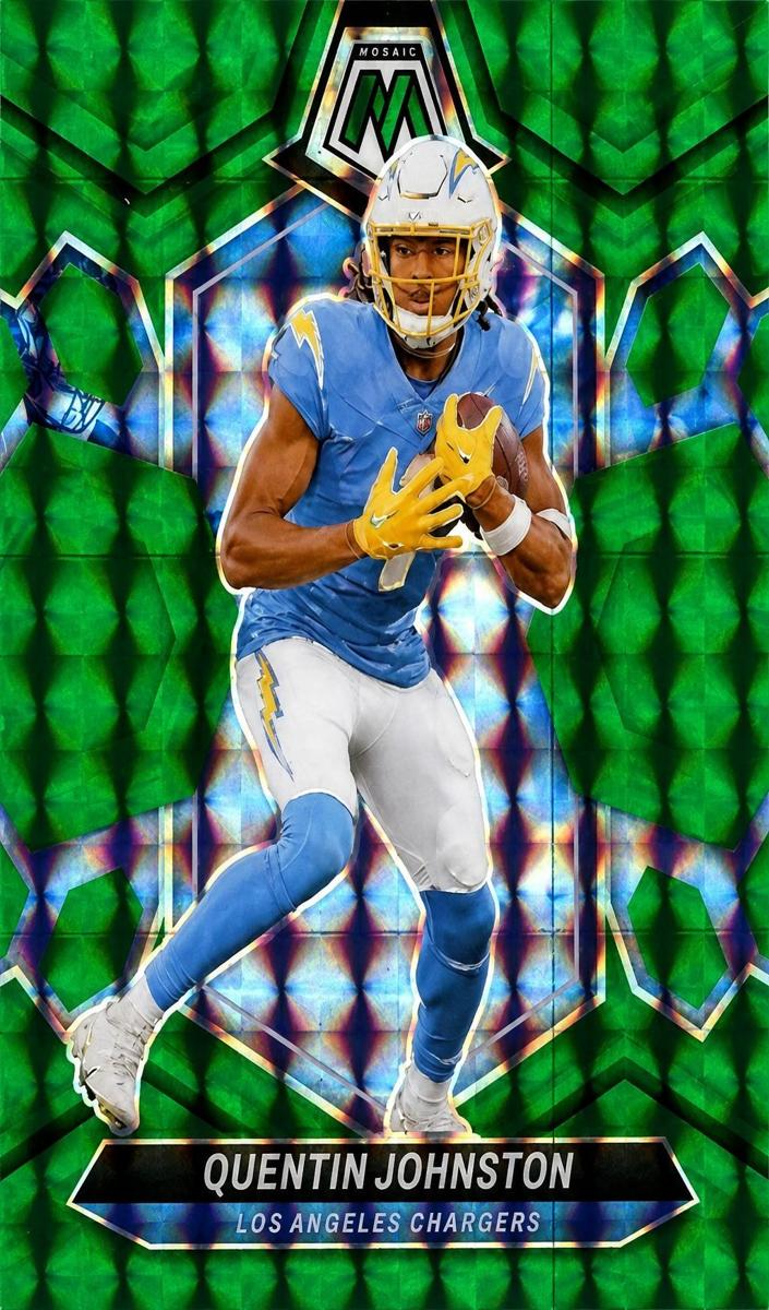 Quentin Johnston 2024 Mosaic Football card
