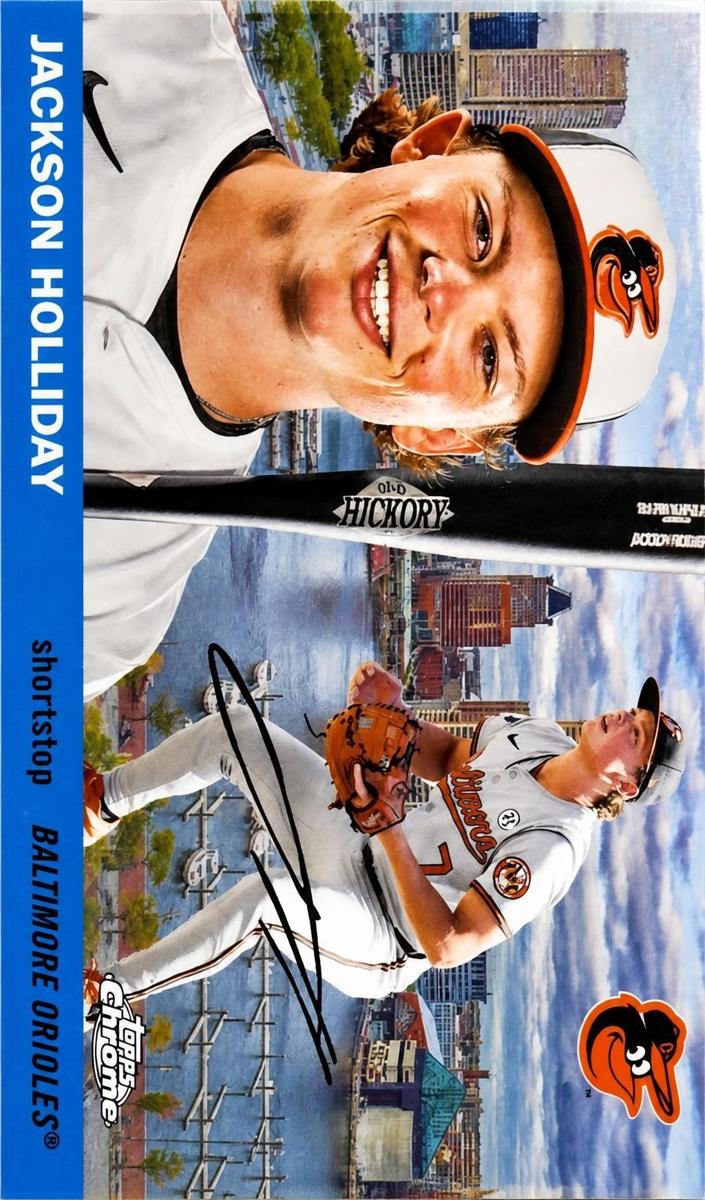 2025 Topps Chrome Platinum 1955 City Variation Jackson Holliday #55CV-11 card