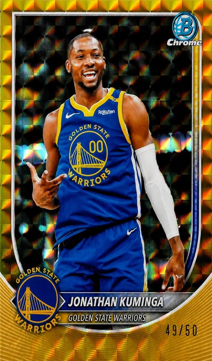 Jonathan Kuminga 2025 Bowman Basketball card