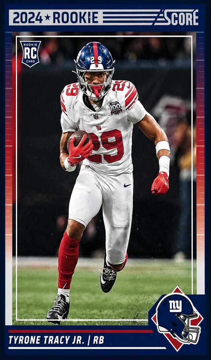 Tyrone Tracy Jr. 2024 Panini Score Mystery Rookies Football
