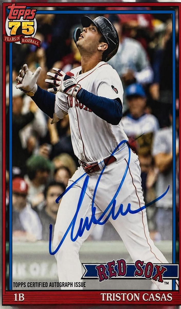 2026 Topps Triston Casas #91A-TC card