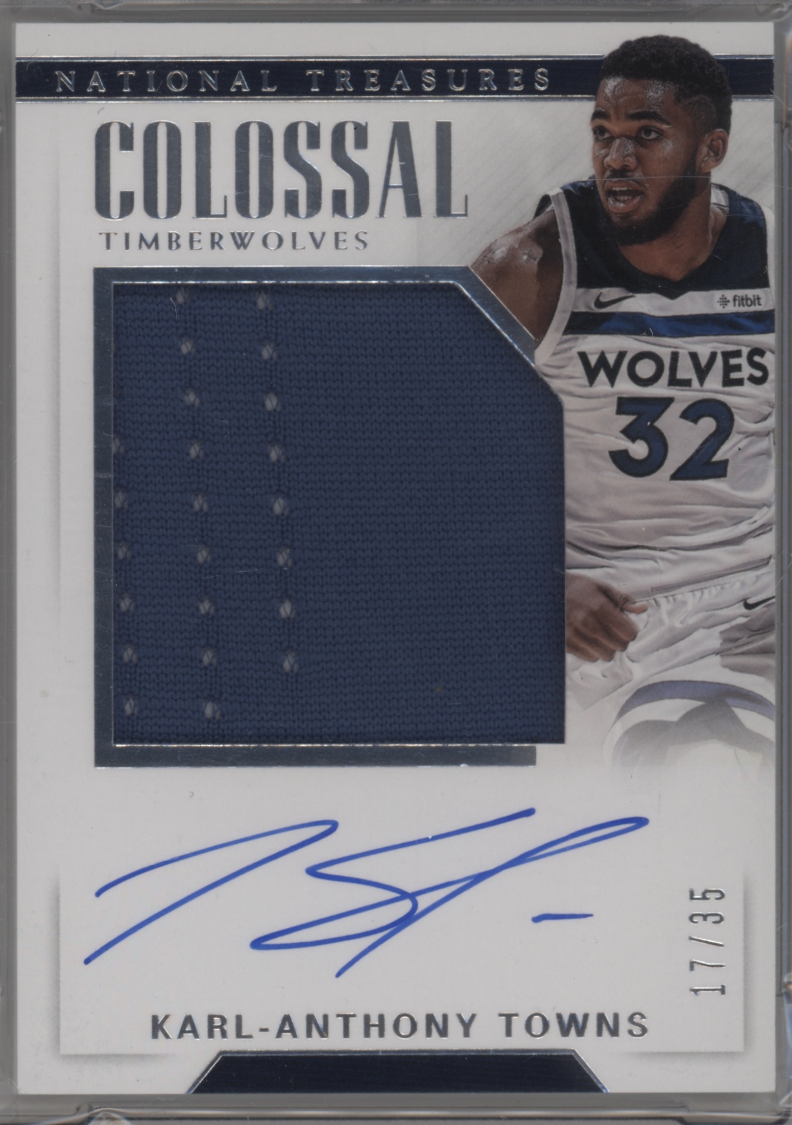 2017 Karl-Anthony Towns #CJA-KAT