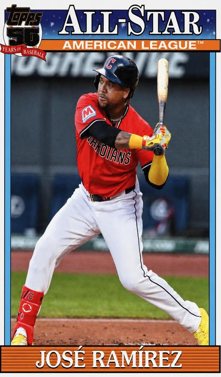 2026 Topps Jose Ramirez [Blue] #91AS-27 card