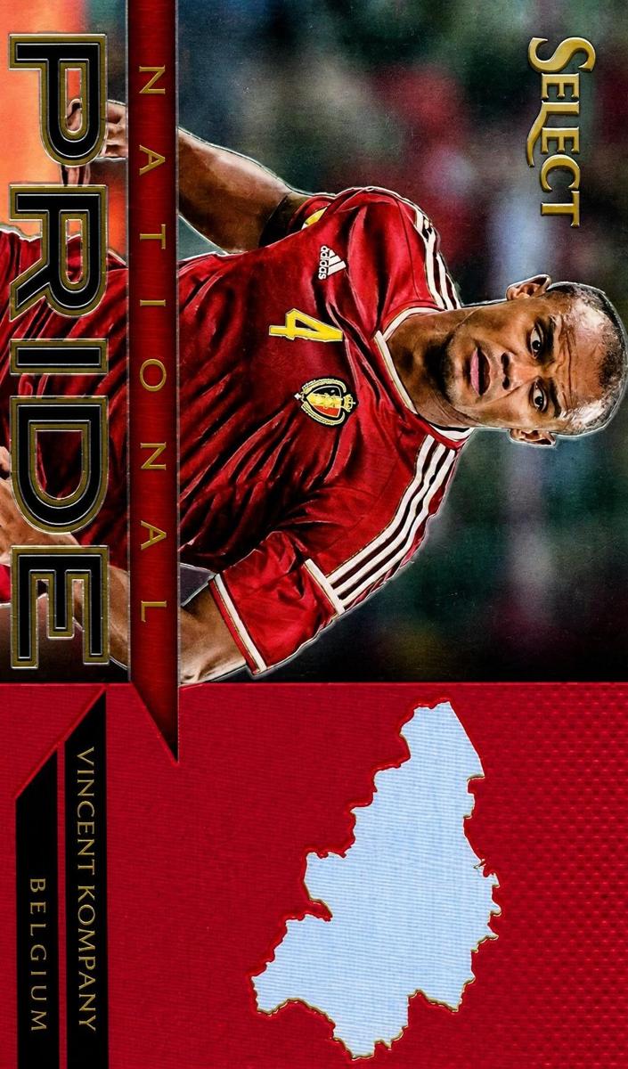 2015 Panini Select Vincent Kompany [Red] #4 card
