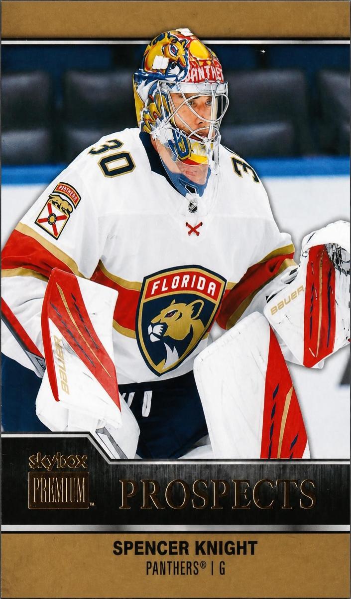 2021 Skybox Metal Universe Spencer Knight #PP-4 card