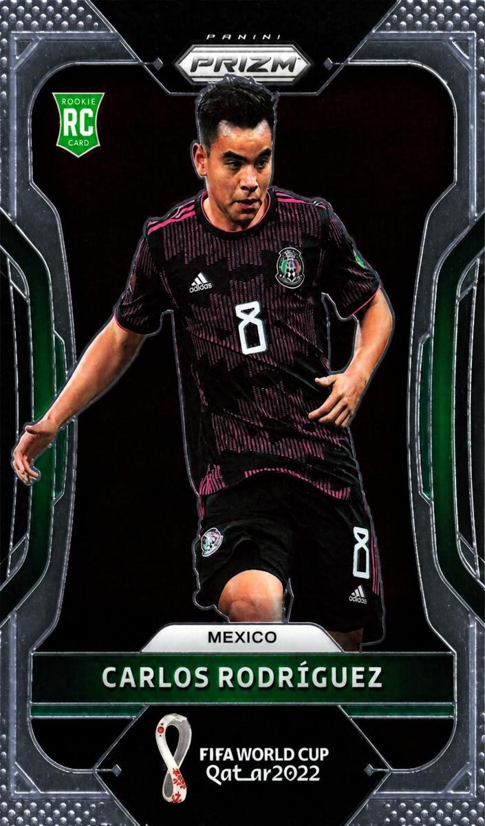 2022 Panini Prizm FIFA World Cup Qatar Carlos Rodriguez #143 card