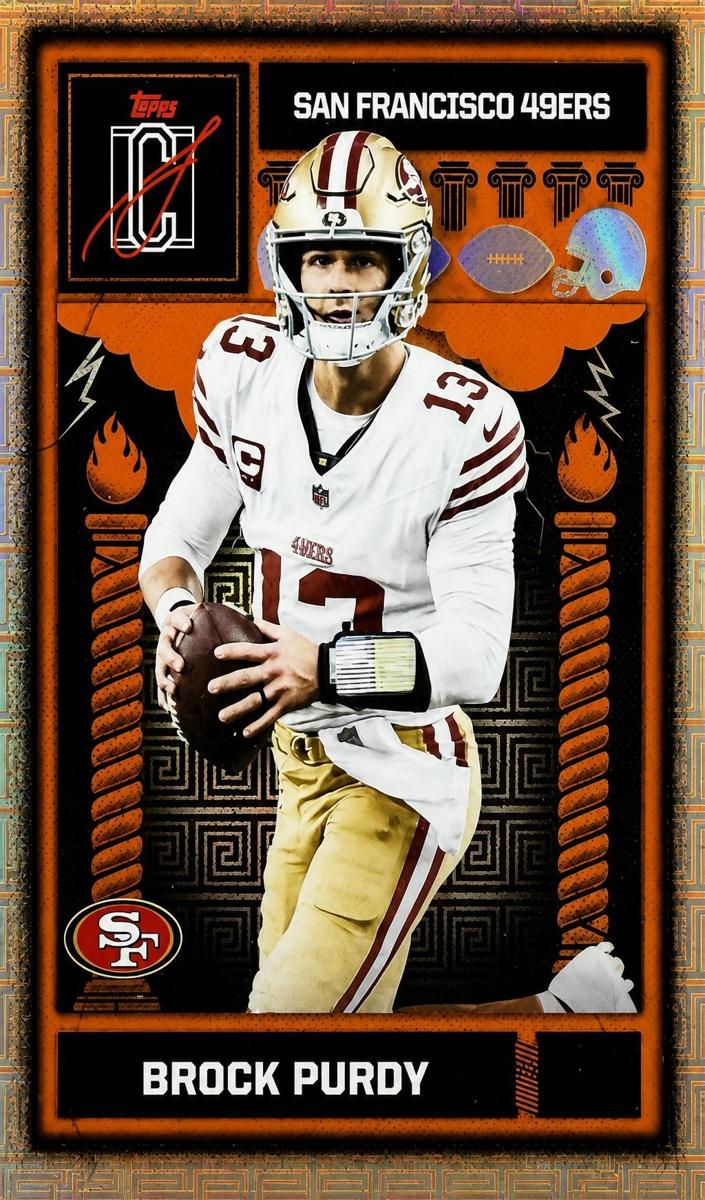 2025 Topps Signature Class Odyssey Brock Purdy #OD-18 card