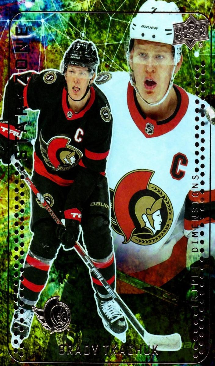 2023 Upper Deck Brady Tkachuk [Red] #SZ-29 card