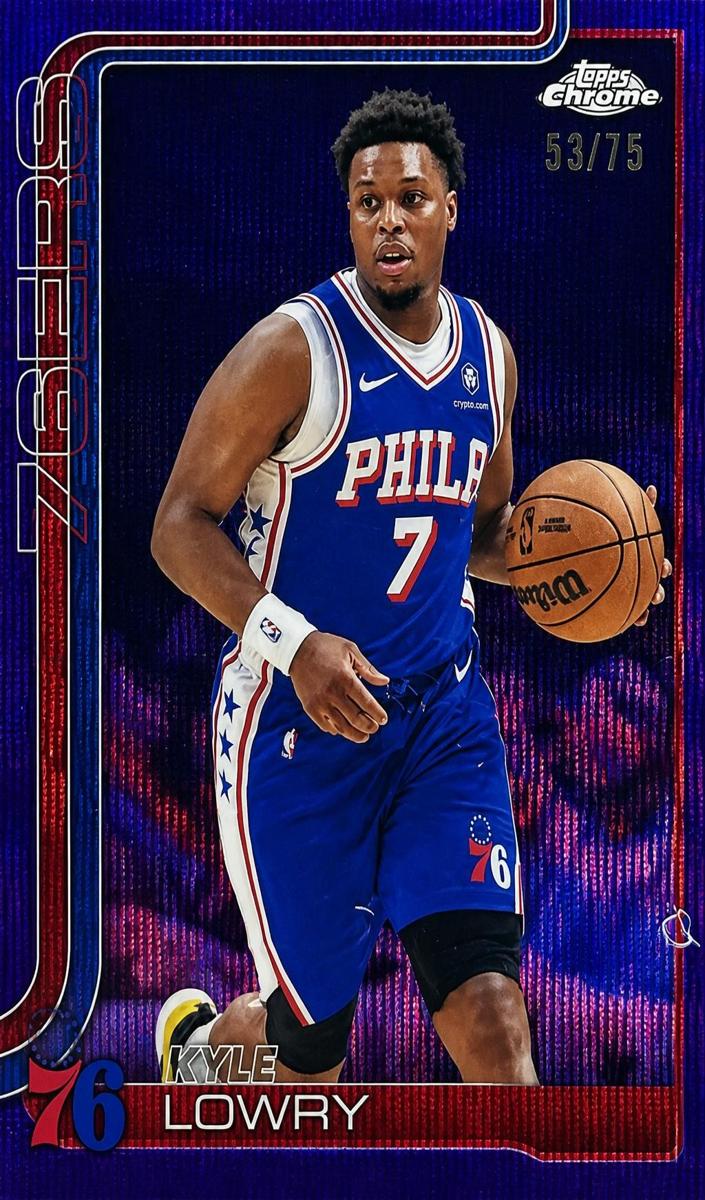Kyle Lowry 2025-26 Topps Chrome Basketball card