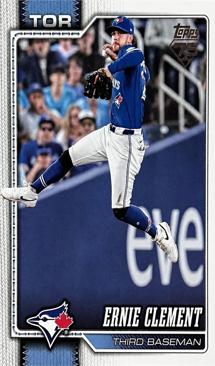 Ernie Clement 2026 Topps Series 2 card