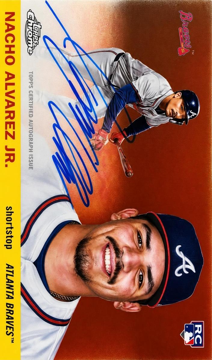 Nacho Alvarez Jr. 2025 Topps Chrome Platinum Autographs Baseball