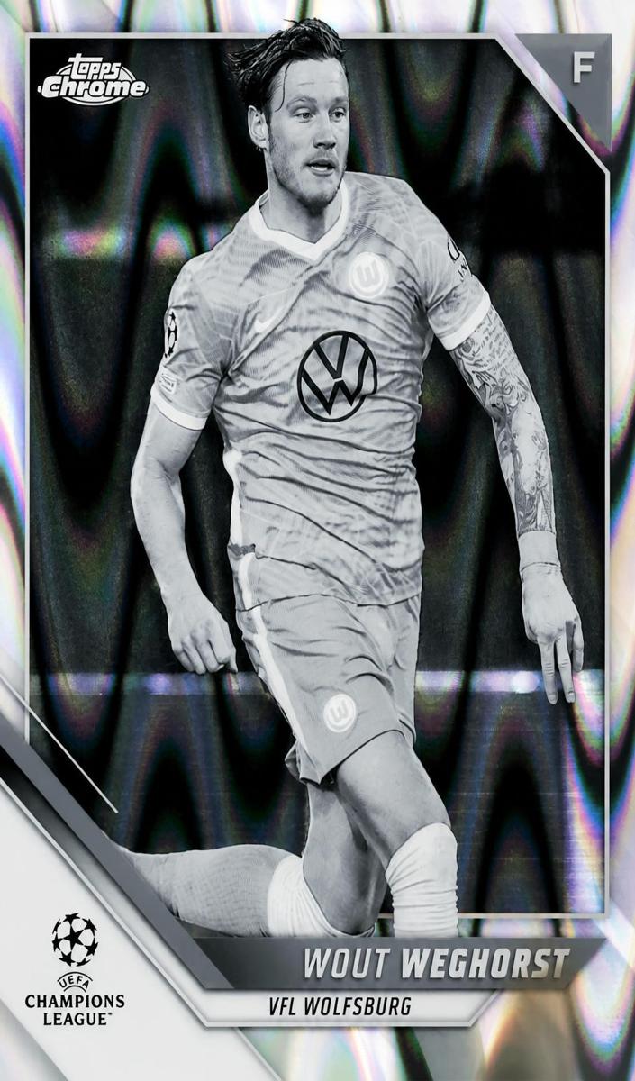 2021 Wout Weghorst [Black and White Raywave] #91