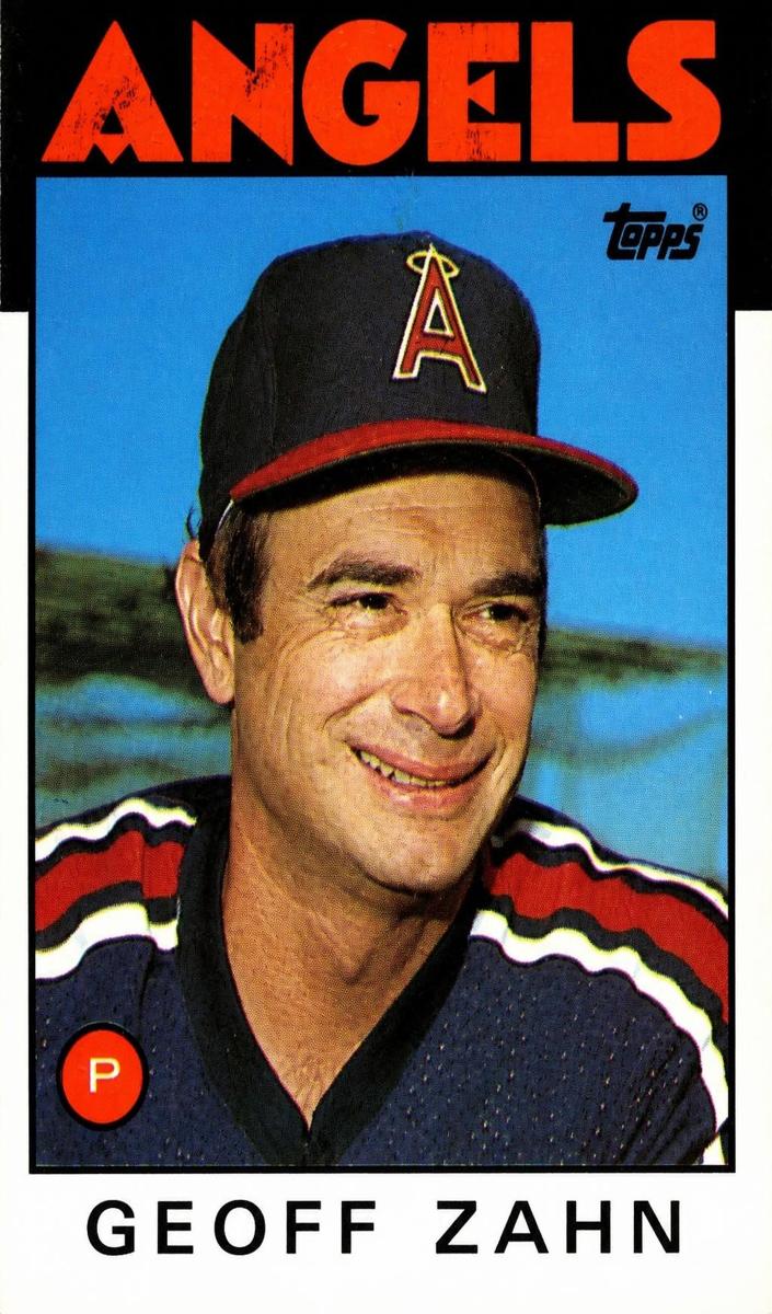1986 Geoff Zahn #42