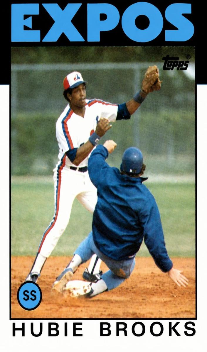 1986 Hubie Brooks #555
