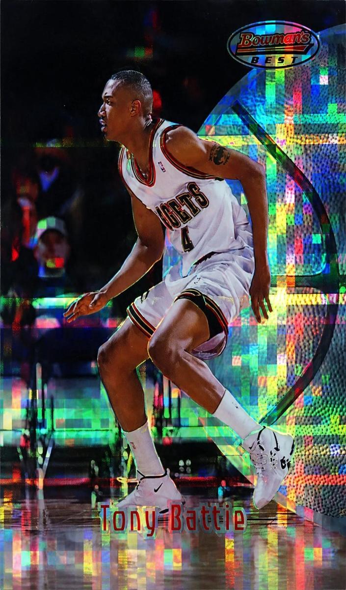 1997 Tony Battie [Atomic Refractor] #102