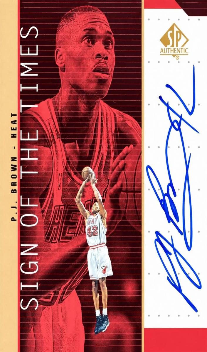 1998 P.J. Brown [Bronze] #PJ