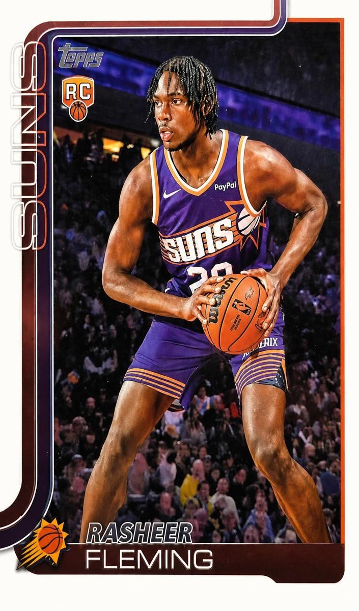 Rasheer Fleming 2025 Topps Basketball card