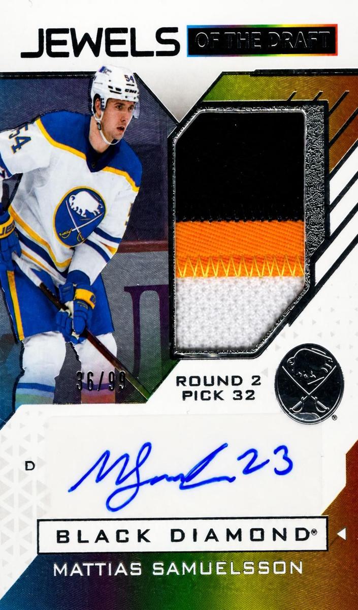2021 Mattias Samuelsson #JD-MS