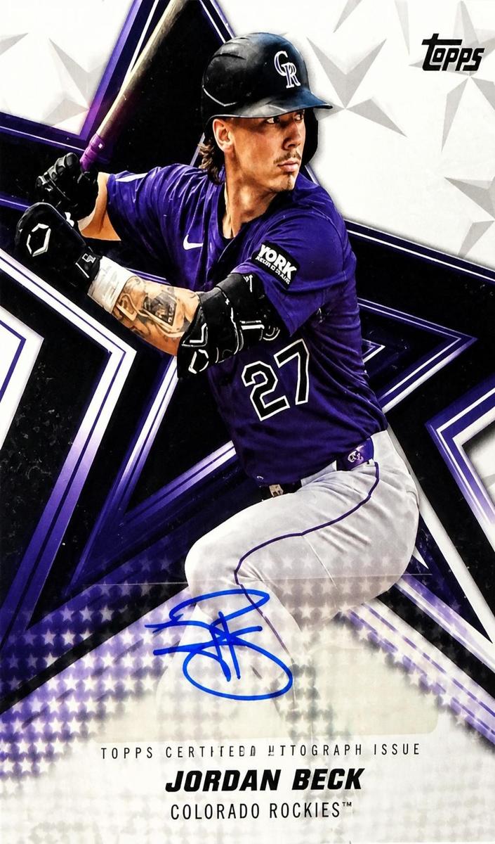 2026 Topps Jordan Beck #BSA-JBE card