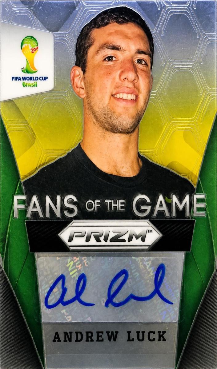 2014 Panini Prizm World Cup Andrew Luck #2 card