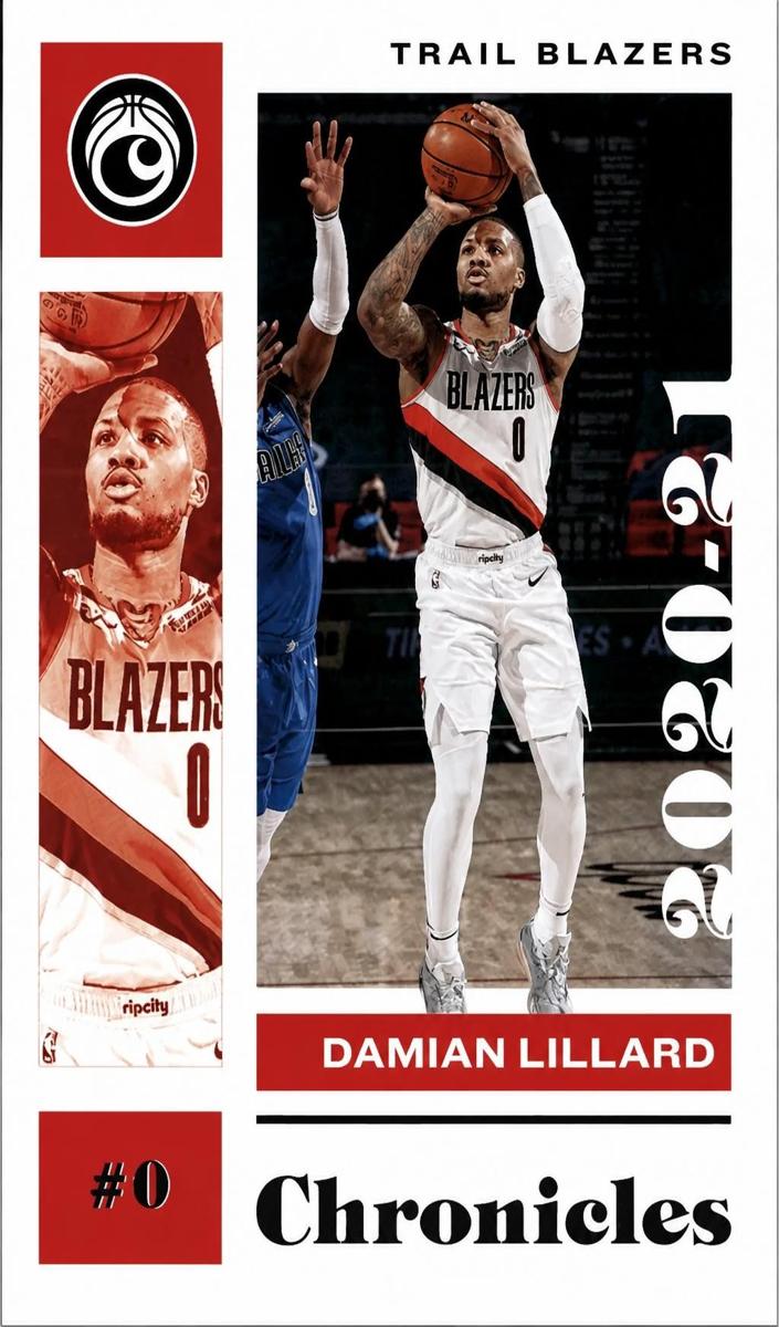 2020 Damian Lillard #3