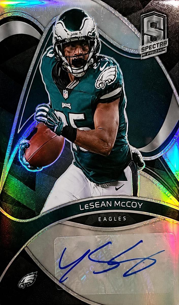2022 Panini Spectra LeSean McCoy #SIG-LSM card