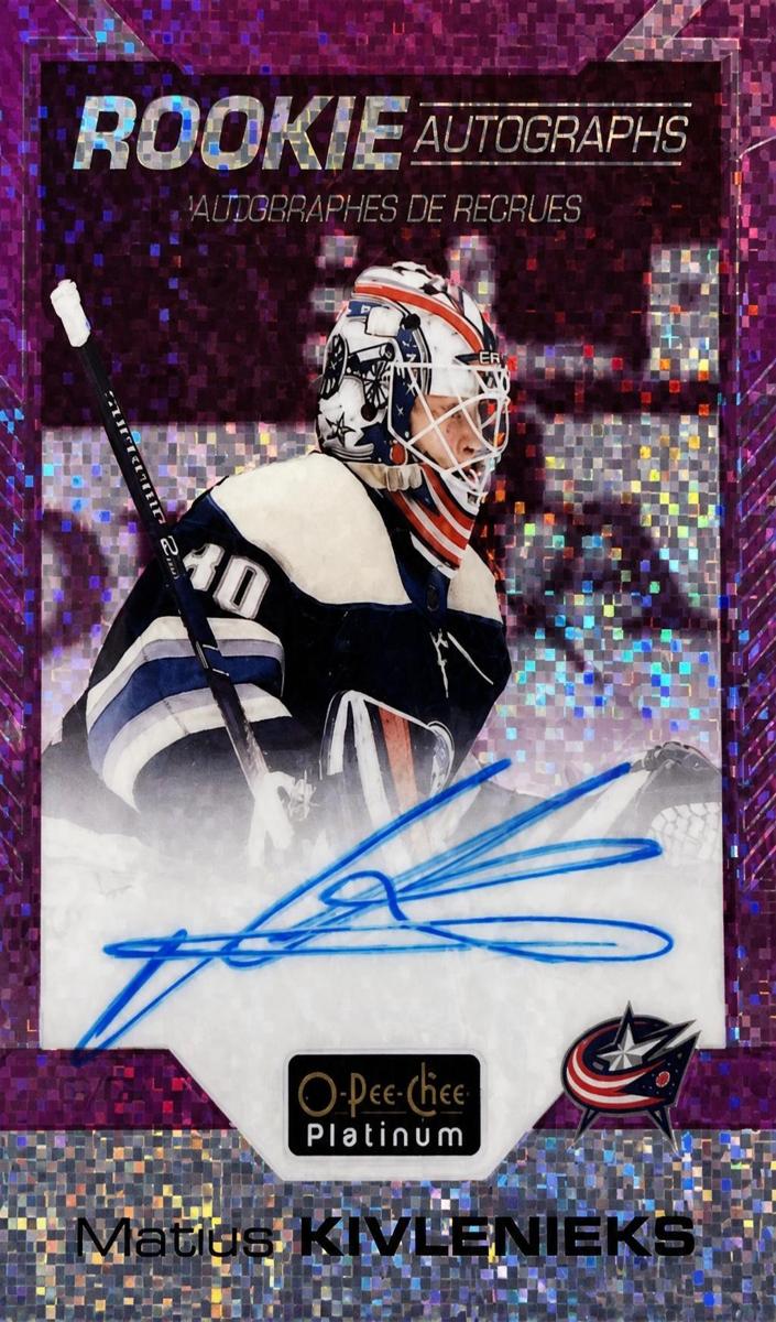 2020 O-Pee-Chee Platinum Matiss Kivlenieks [Red Prism] #R-KI card