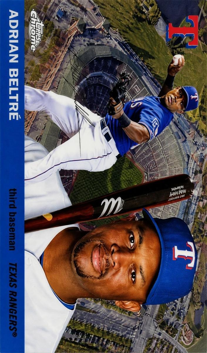2025 Topps Chrome Platinum 1955 City Variation Adrian Beltre #55CV-77 card