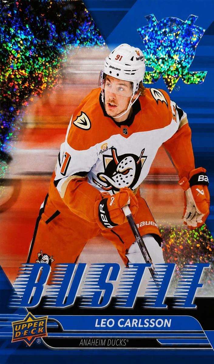 2025 Upper Deck Leo Carlsson [Speckle] #B-2 card
