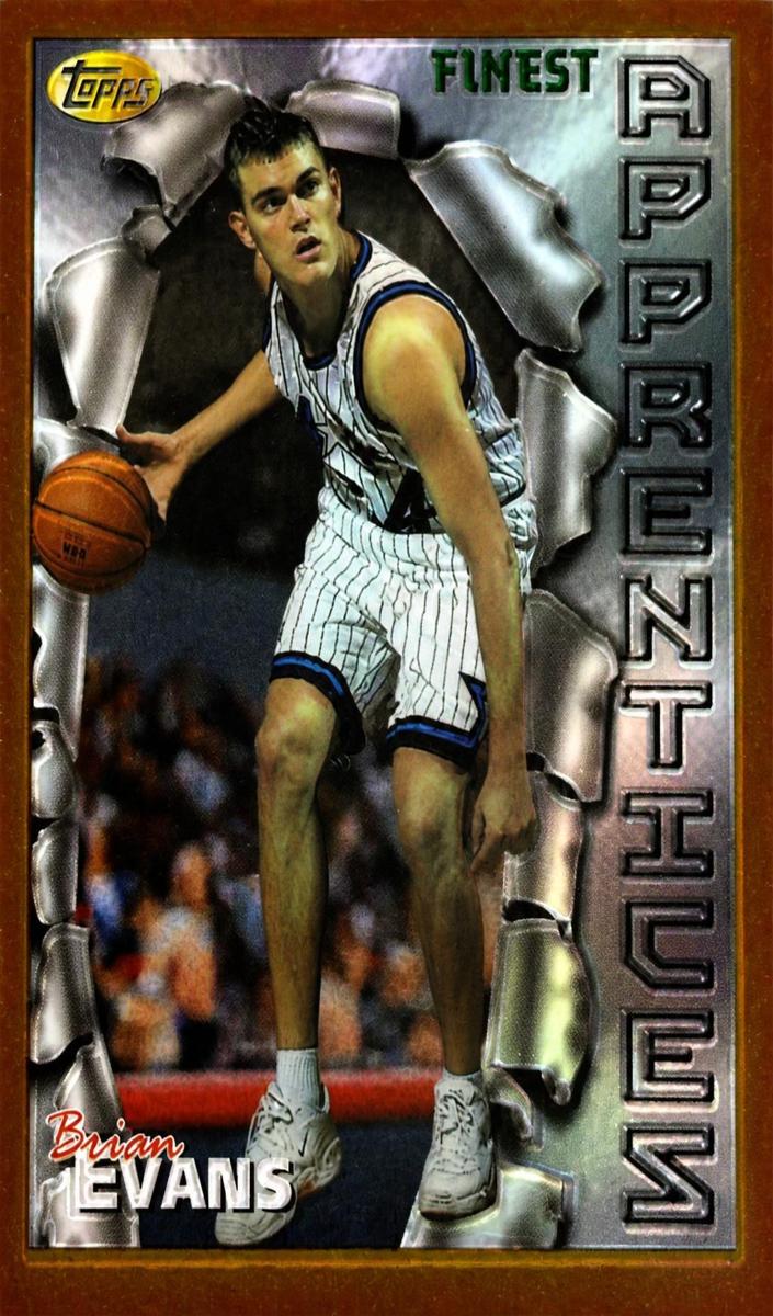 1996 Brian Evans [Refractor w Coating] #28