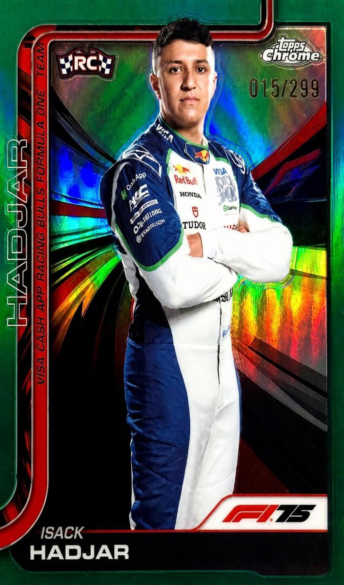 2025 Isack Hadjar [Teal Refractor] #12