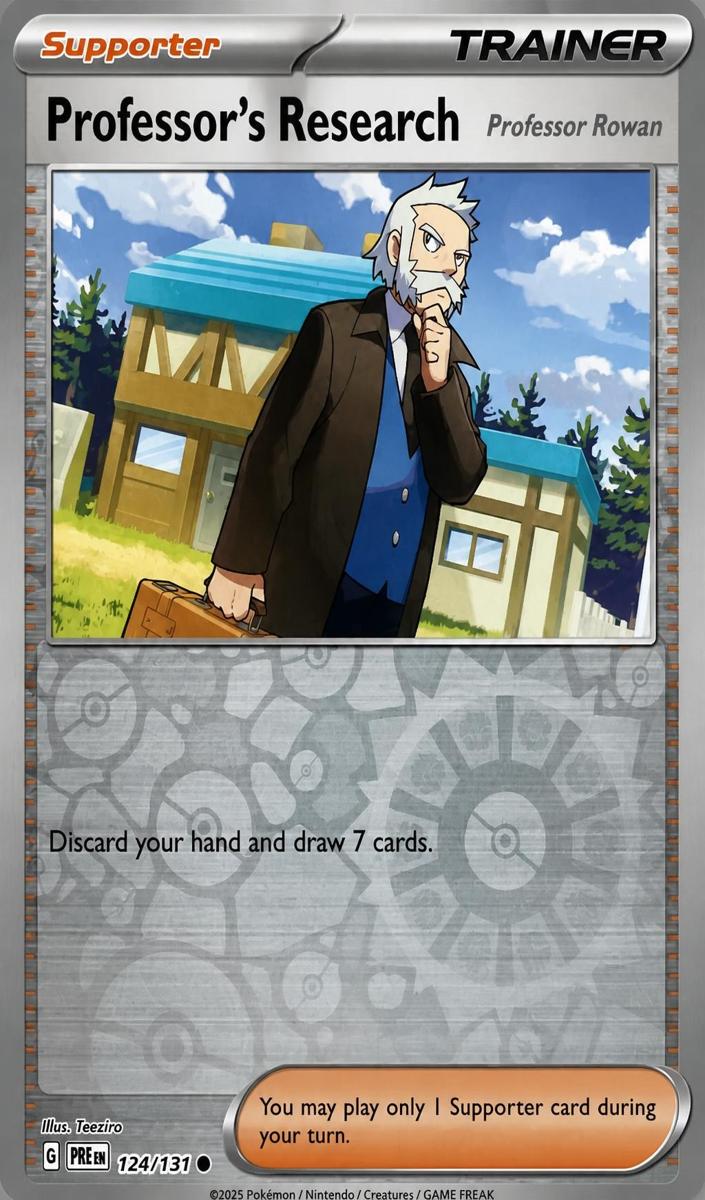 2025 Professor's Research: Professor Rowan [Reverse] #124