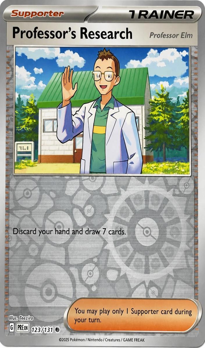 2025 Professor's Research: Professor Elm [Reverse] #123