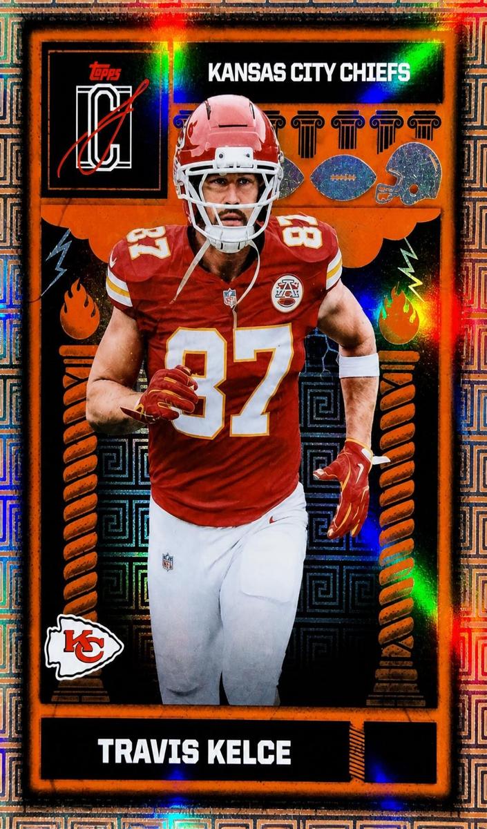 2025 Topps Signature Class Odyssey Travis Kelce #OD-12 card