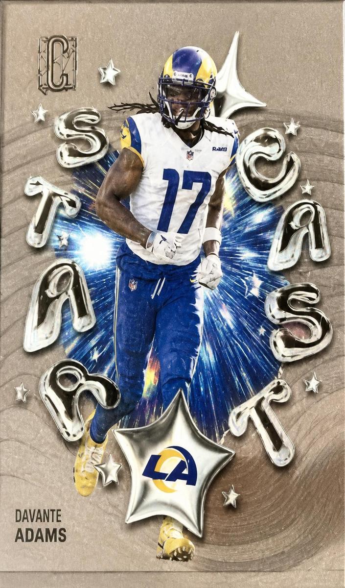 Davante Adams 2025 Topps Signature Class Star Cast Football