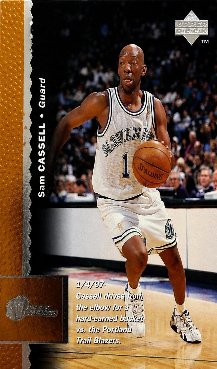 1996 Upper Deck Sam Cassell #205 card